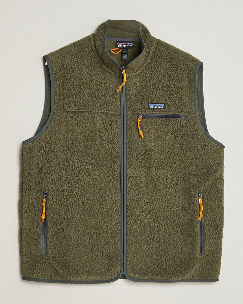 Patagonia Retro Pile Vest Basin Green – Grön