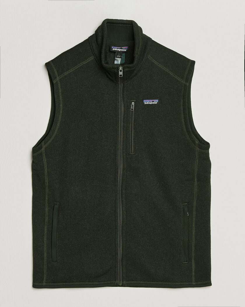 Patagonia Better Sweater Vest Old Growth Green – Grön