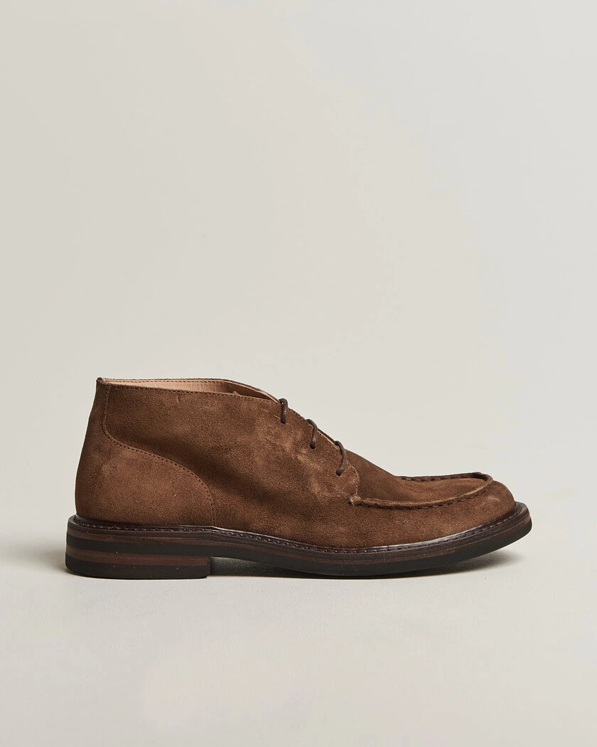 Astorflex Deukeflex Dainite Chukka Boot Dark Khaki Suede – Brun