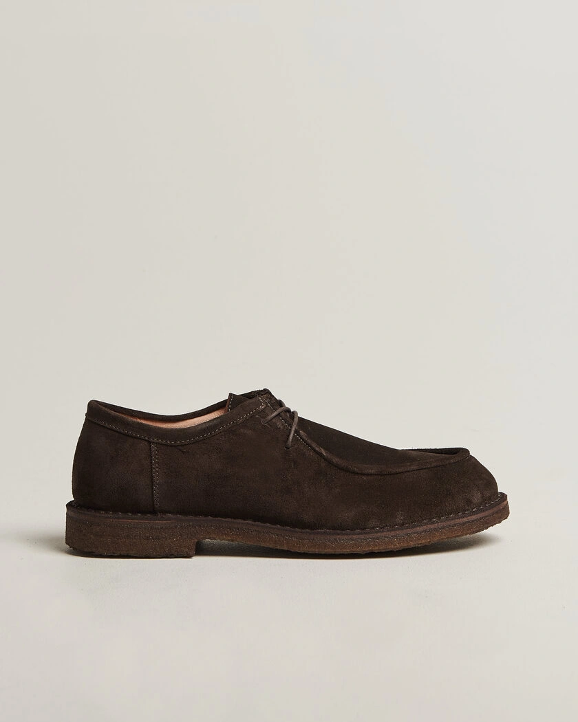 Astorflex Artflex Moc Toe Dark Brown Suede – Brun