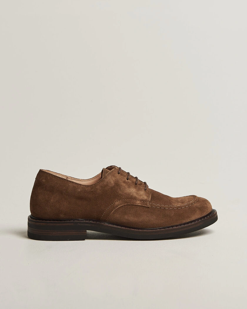 Astorflex Carlflex Moc Toe Dark Khaki Suede – Brun