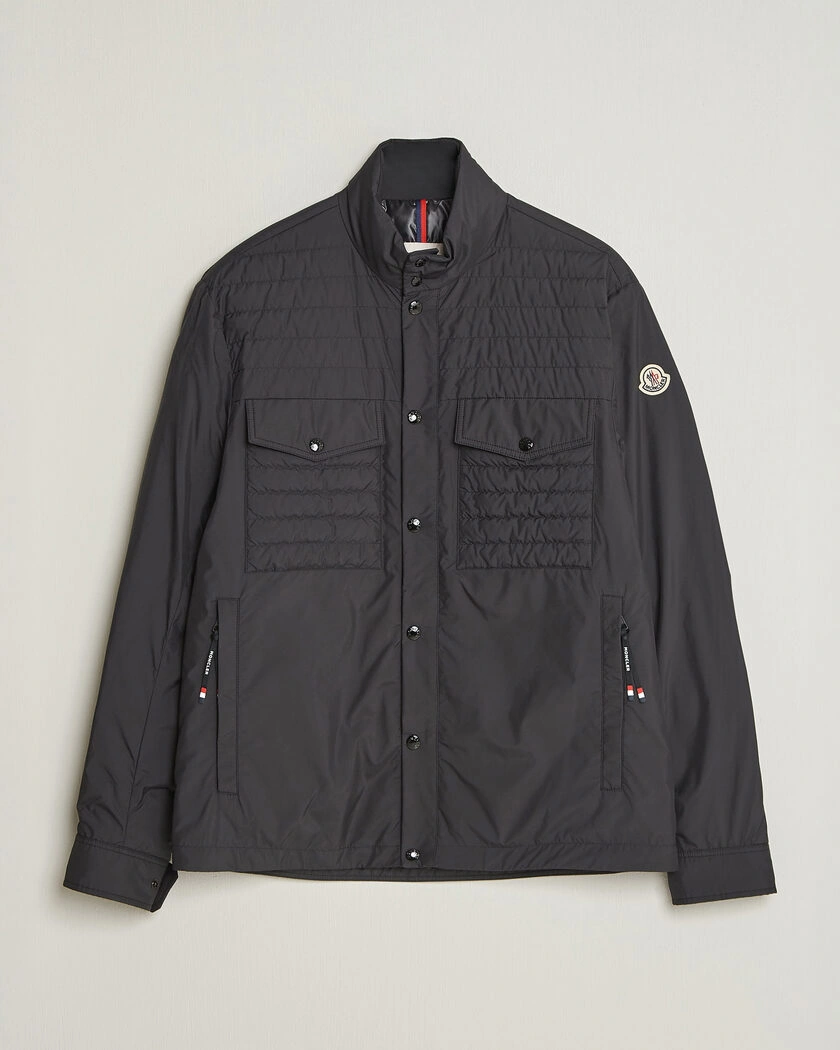 Moncler Vnorviane Padded Jacket Black – Svart