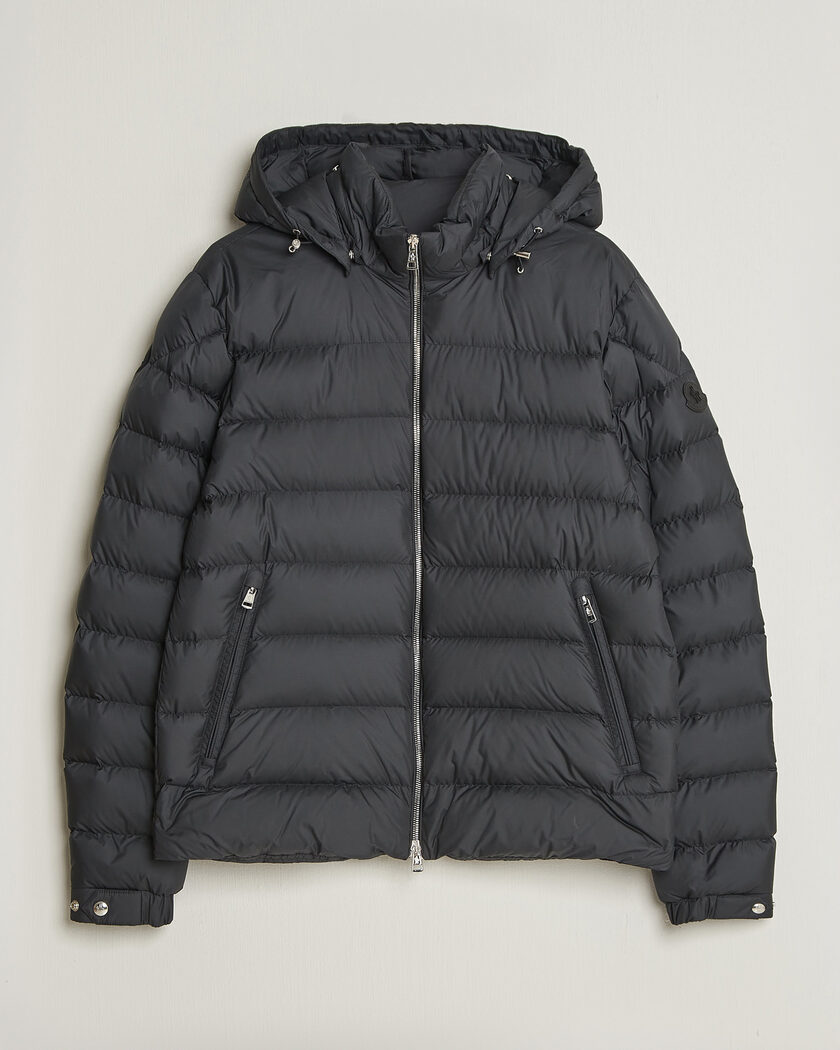 Moncler Arneb Hooded Down Jacket Black – Svart