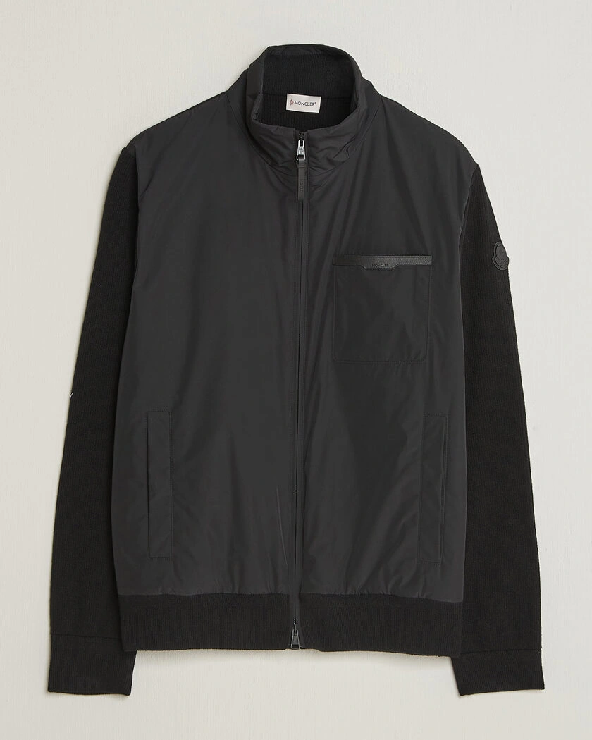Moncler Hybrid Jacket Black – Svart