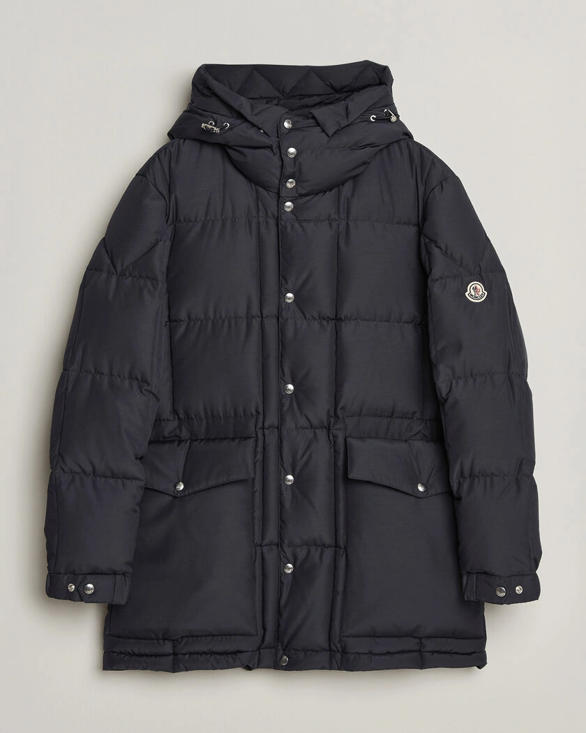 Moncler Sylmara Down Parka Navy – Blå