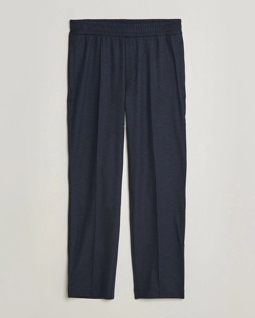 Moncler Flannel Joggers Navy – Blå