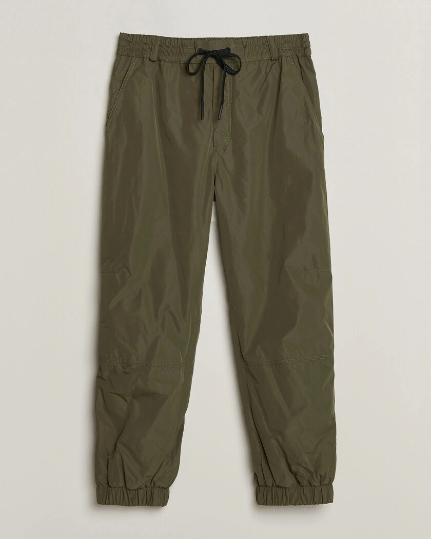 Moncler Grenoble Drawstring Pants Olive – Grön