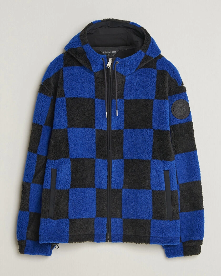 Canada Goose Harrier Fleece Hoodie Azurite Blue – Blå
