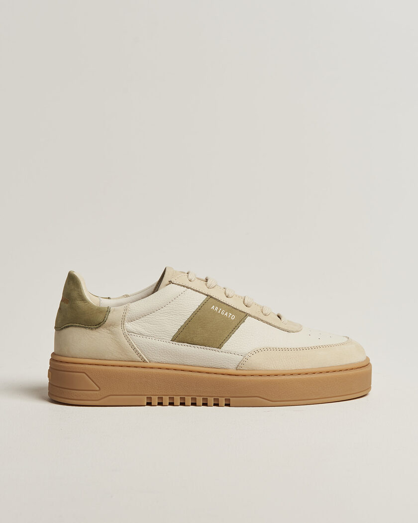 Axel Arigato Orbit Vintage Sneaker Off White/Green – Vit