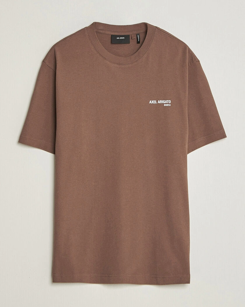 Axel Arigato Legacy T-Shirt Coffee Brown – Brun