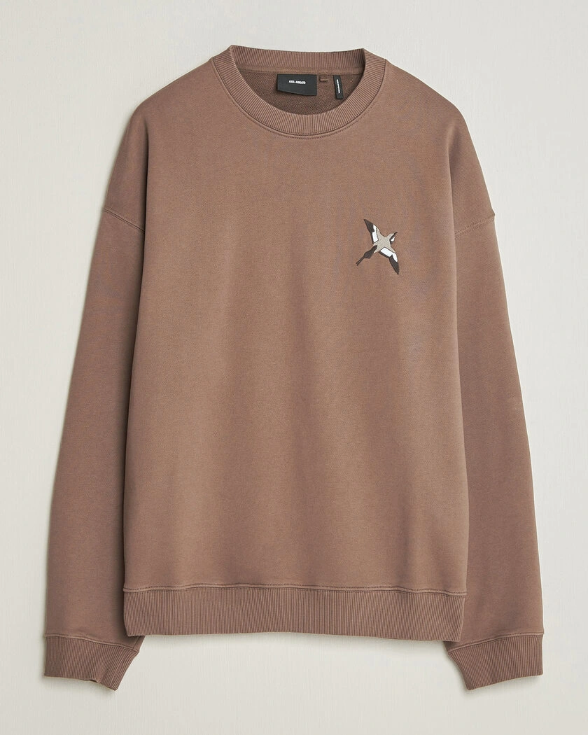 Axel Arigato Micro Bee Bird Sweatshirt Coffee Brown – Brun
