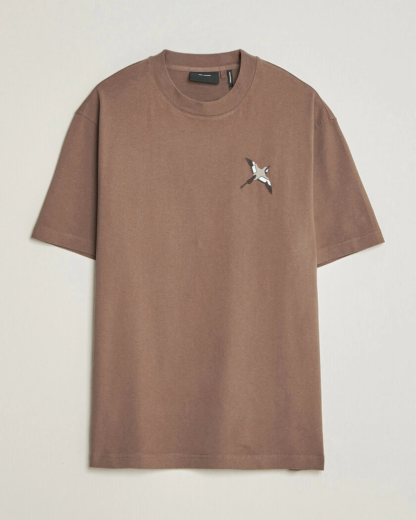 Axel Arigato Micro Bee Birt T-Shirt Coffee Brown – Brun