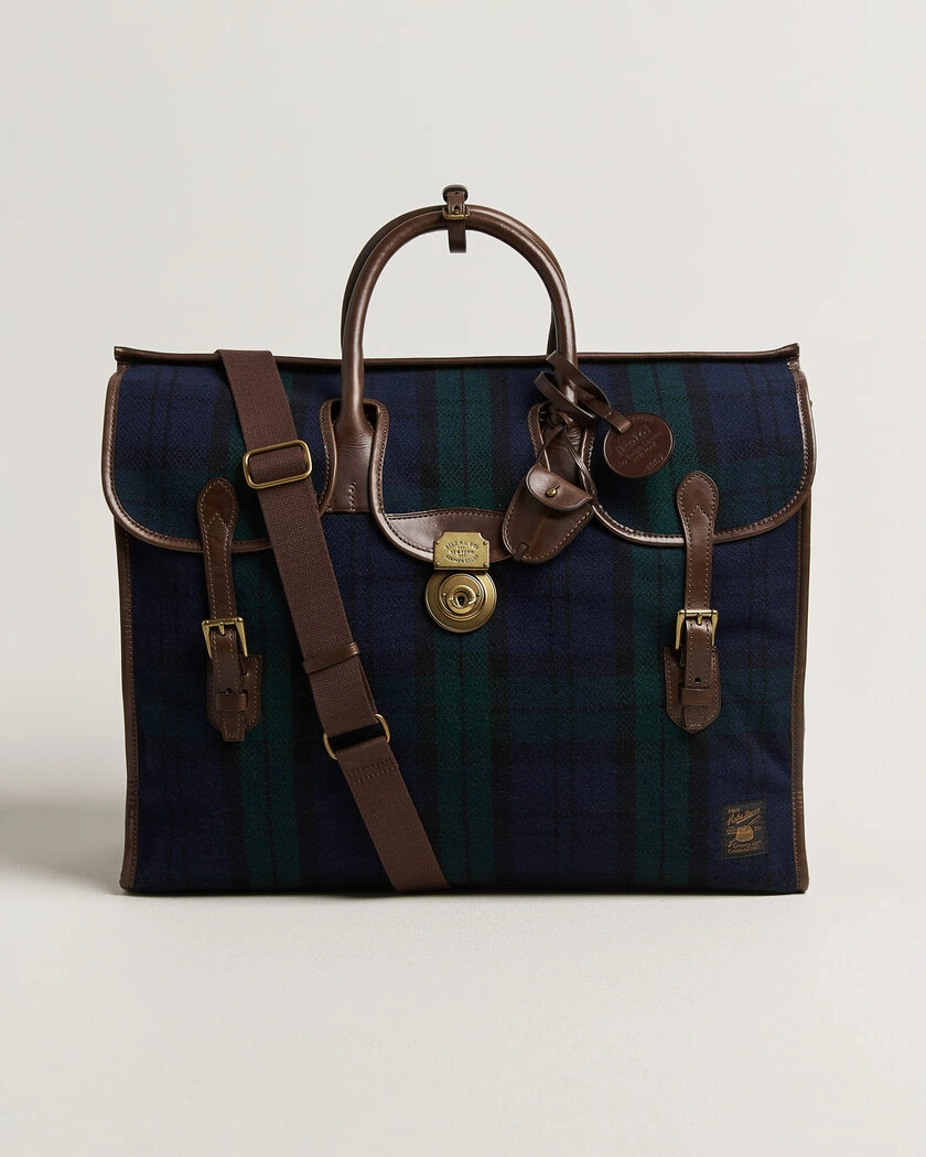 Polo Ralph Lauren Weekender Luggage Bag Blue/Green Multi – Blå