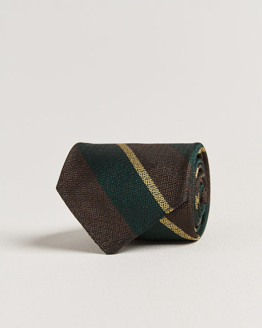 Polo Ralph Lauren Striped Vintage Tie Brown/Green – Flerfärgad