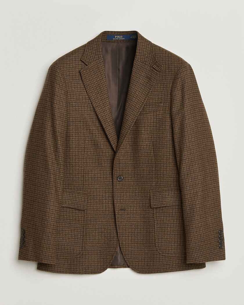 Polo Ralph Lauren Guncheck Woven Sportcoat Brown/Olive – Brun