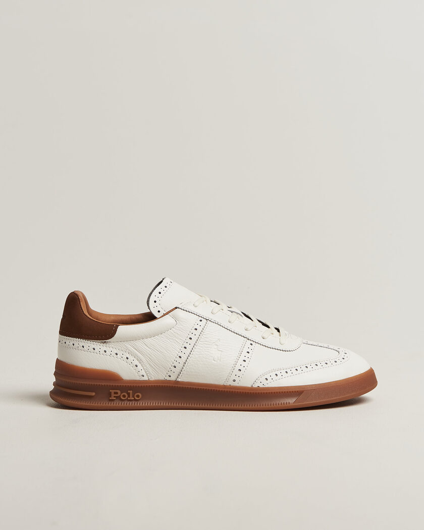 Polo Ralph Lauren Heritage Aera Sneakers Deckwash White – Vit