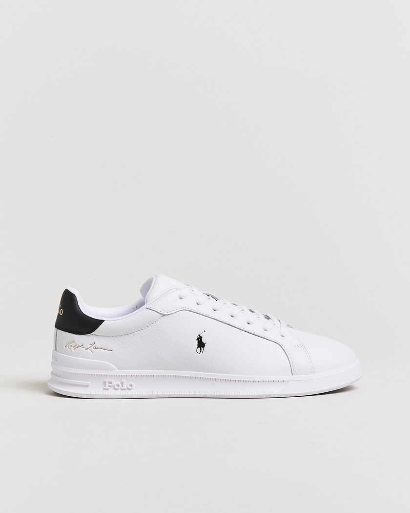 Polo Ralph Lauren Heritage Court SIG Sneakers White/Black – Vit