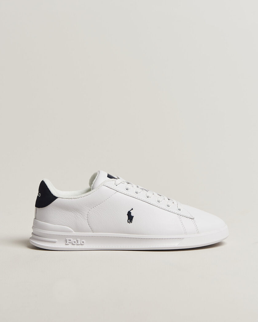 Polo Ralph Lauren Heritage Court III Sneakers White/Navy – Vit
