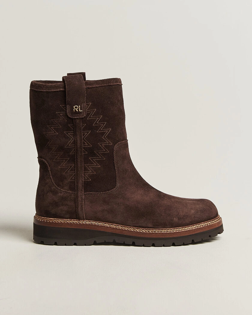 Polo Ralph Lauren Alpine Pullover Boot Dark Chocolate – Brun