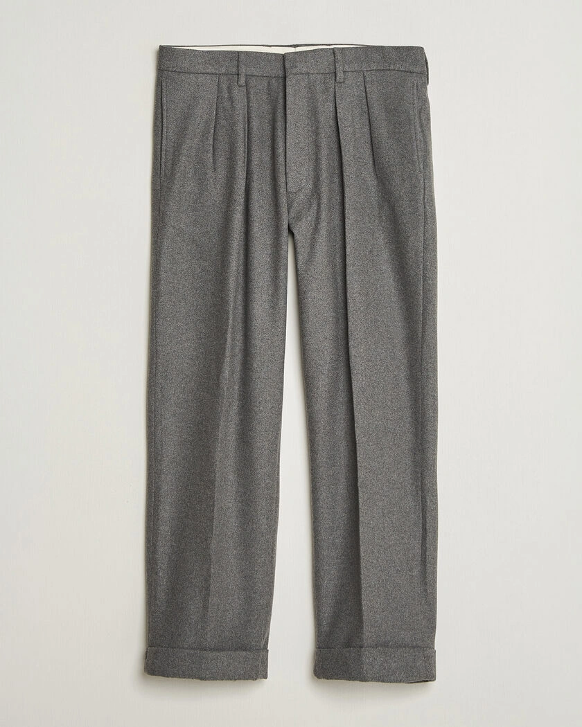 Polo Ralph Lauren Flanell Blend Straight Fit Pants Medium Grey – Grå