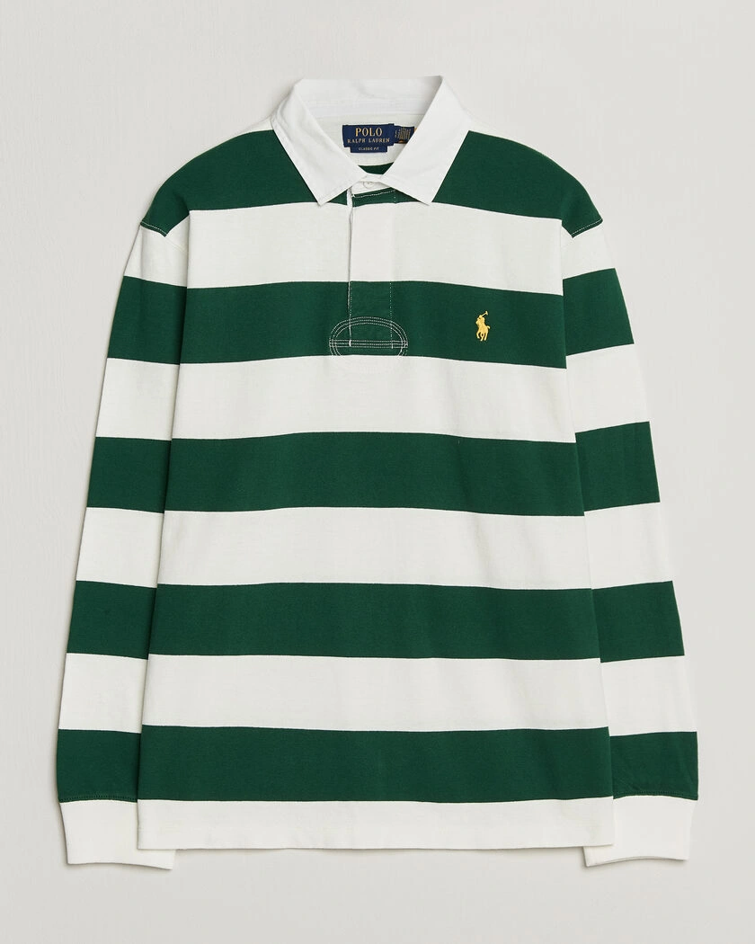 Polo Ralph Lauren Striped Jersey Rugger Cream/Forest – Flerfärgad