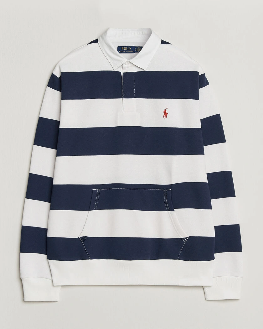 Polo Ralph Lauren Rugby Shirt Newport Navy/White – Flerfärgad