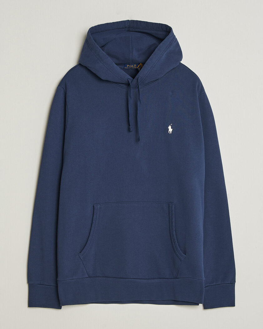 Polo Ralph Lauren Loopback Terry Hoodie Cruise Navy – Blå