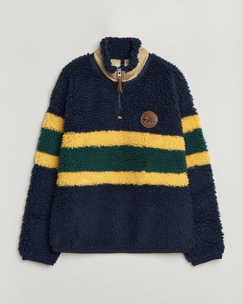 Polo Ralph Lauren Shaggy Hi Pile Pullover Cruise Navy – Blå