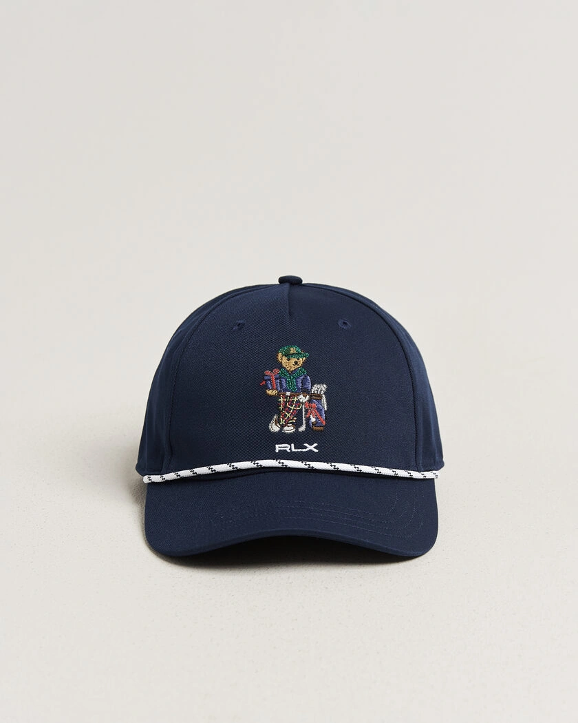 RLX Ralph Lauren Golf Bear Cap Refined Navy – Blå