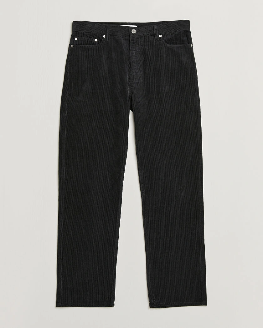 Samsøe Samsøe Eddie Corduroy Trousers Black – Svart