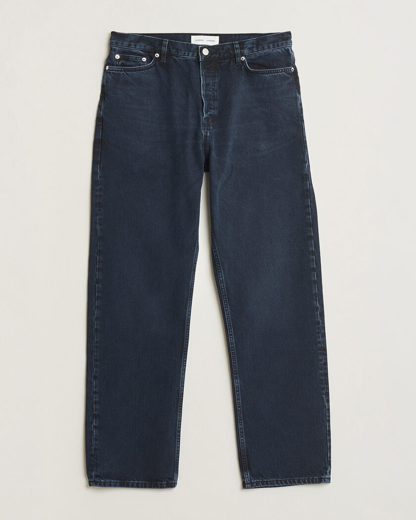 Samsøe Samsøe Eddie Regular Fit Jeans Night Sky – Blå