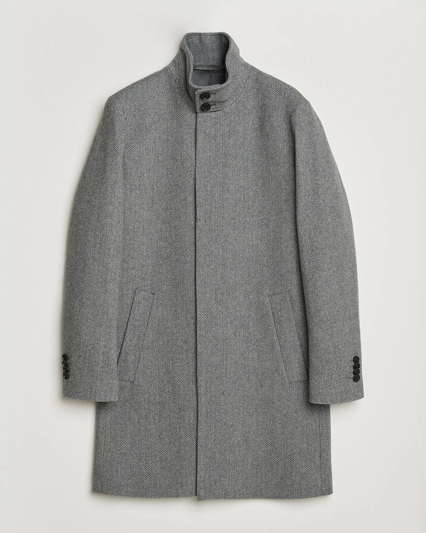 Barbour Heritage Burghley OS Wax Coat Sage | Herr - Care of Carl