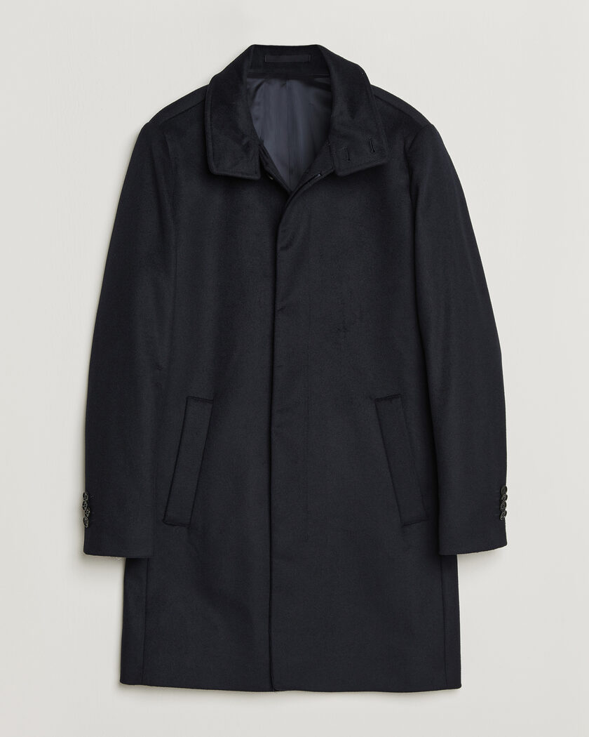 Tiger of Sweden Aleric Wool/Cashmere Coat Light Ink – Blå