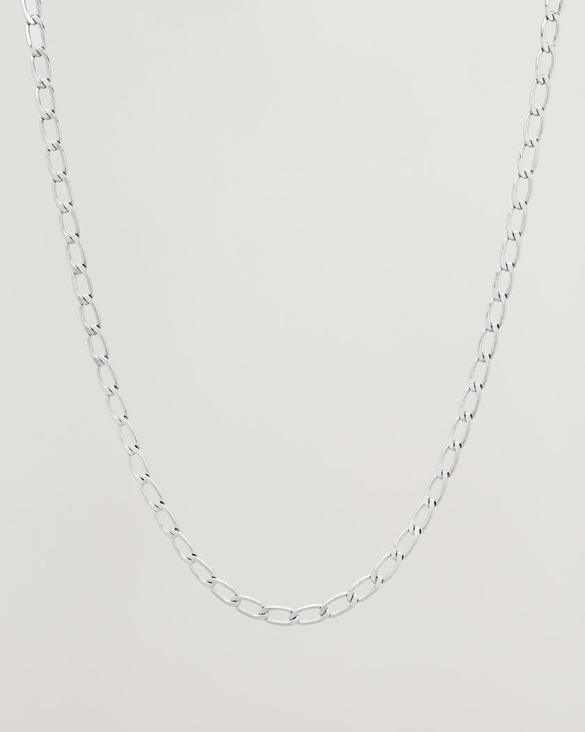 Tom Wood Arlo Medium Chain Silver – Silver