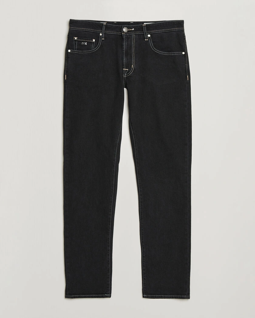Tramarossa Michelangelo Stretch Jeans Black – Svart