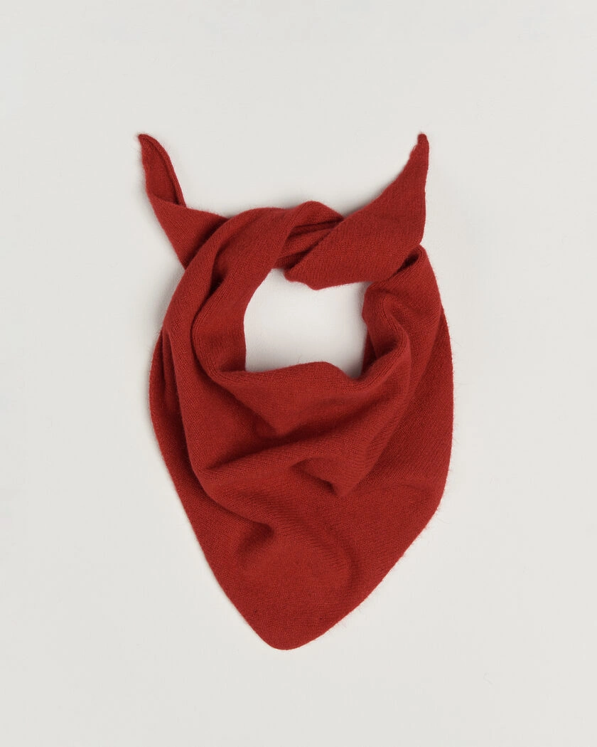 Le Bonnet Lambswool/Caregora Bandana Framboise – Röd