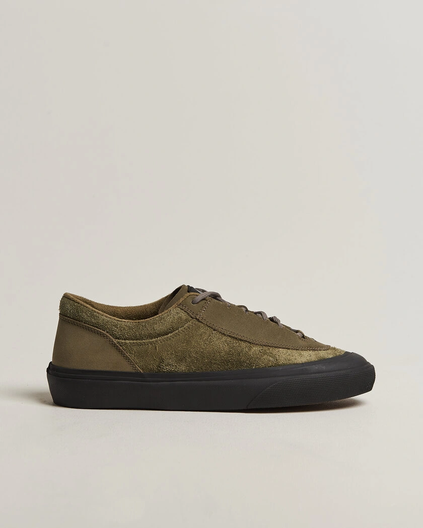  Stone Island Low Top Suede Sneaker Military Green – Grön