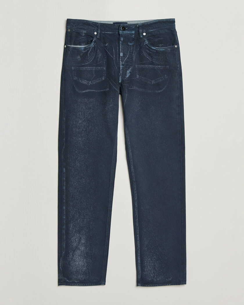 Stone Island Hand Sprayed Reflective Bull Denim Jeans Slate Blue – Blå