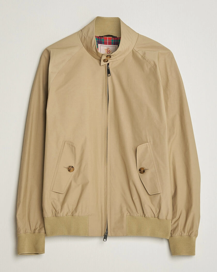 Baracuta G9 Original Harrington Jacket Natural – Beige