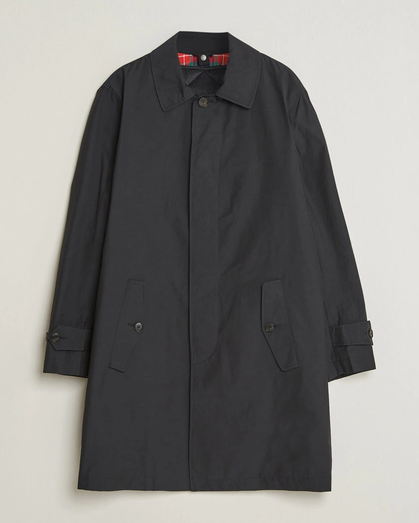 Baracuta G10 Detachable Cloth Coat Dark Navy – Blå