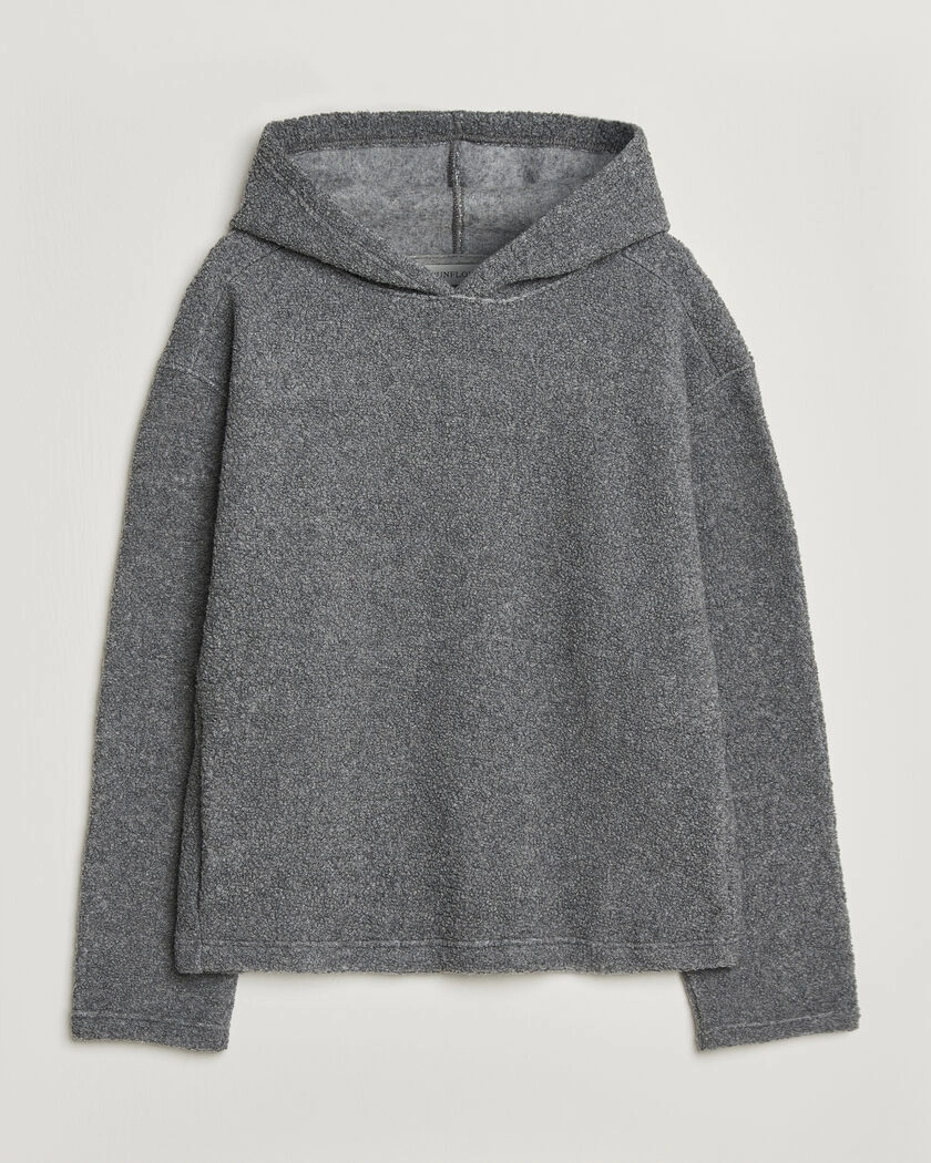 Sunflower Wool Hoodie Grey Melange – Grå
