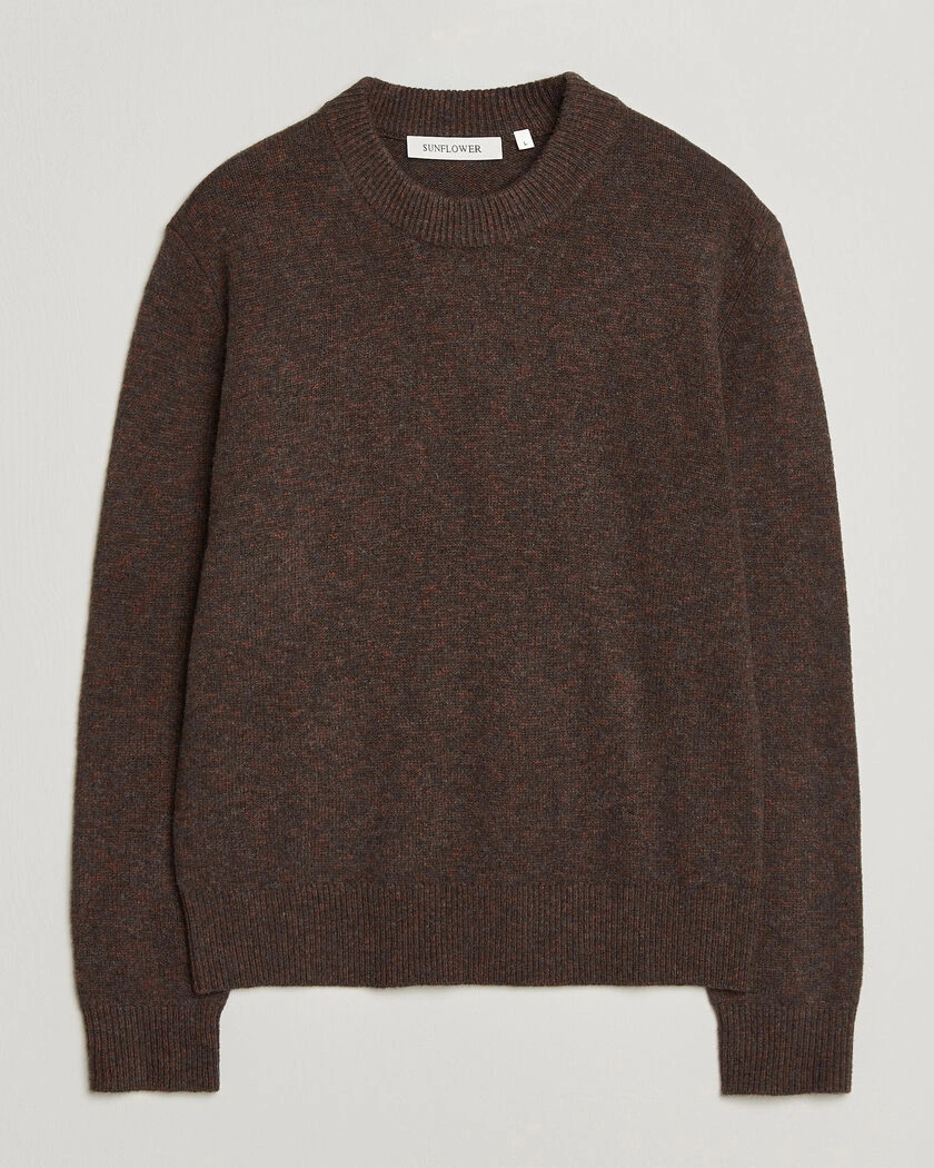 Sunflower Moon Merino Sweater Brown – Brun