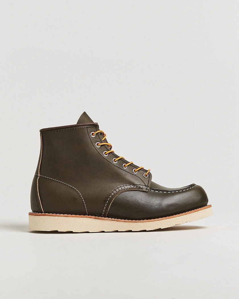 Red Wing Shoes Moc Toe Boot Alpine Green Portage – Grön