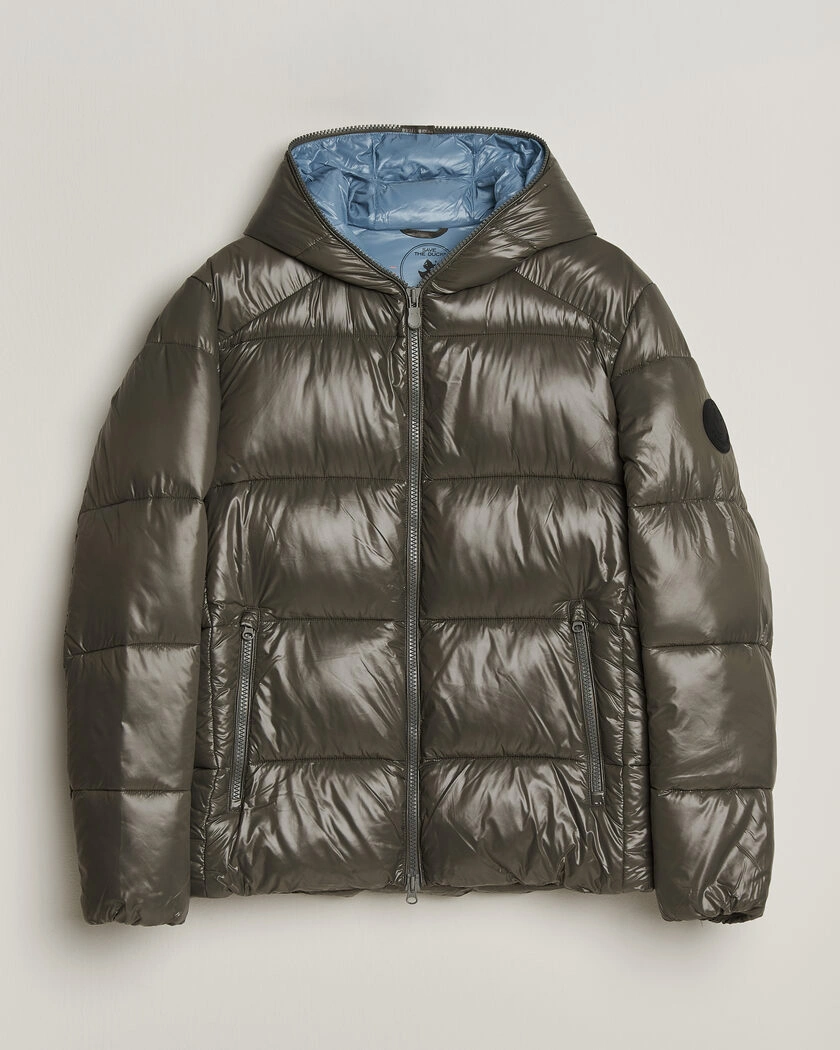 Save The Duck Edgard Padded Puffer Gunmetal Grey – Grå