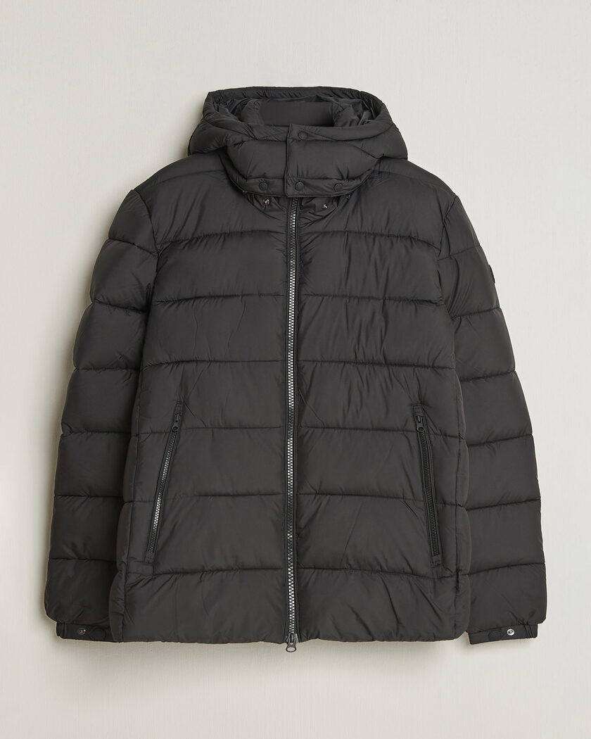 Save The Duck Boris Matt Padded Puffer Black – Svart