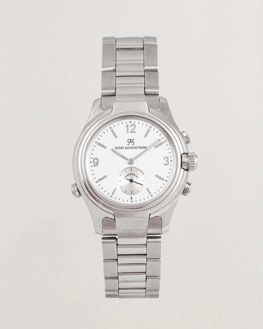 Sjöö Sandström Pre-Owned Chronolink Worldtimer UTC Swedish Blonde