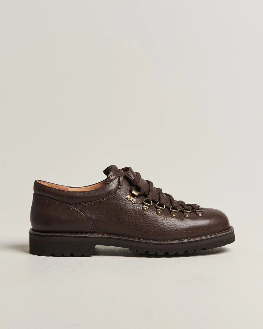 Fracap M121 Low Grain Leather Boot Dark Brown – Brun