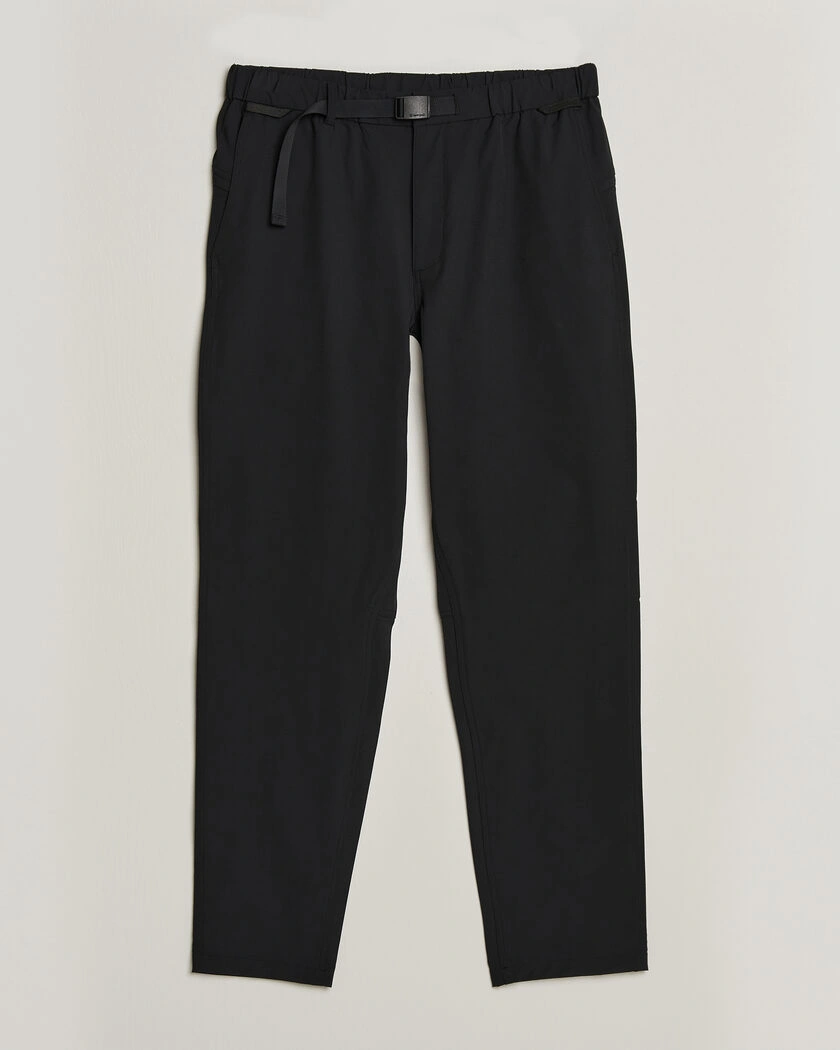 Snow Peak Water-Repellent Stretch Tapered Pants Black – Svart