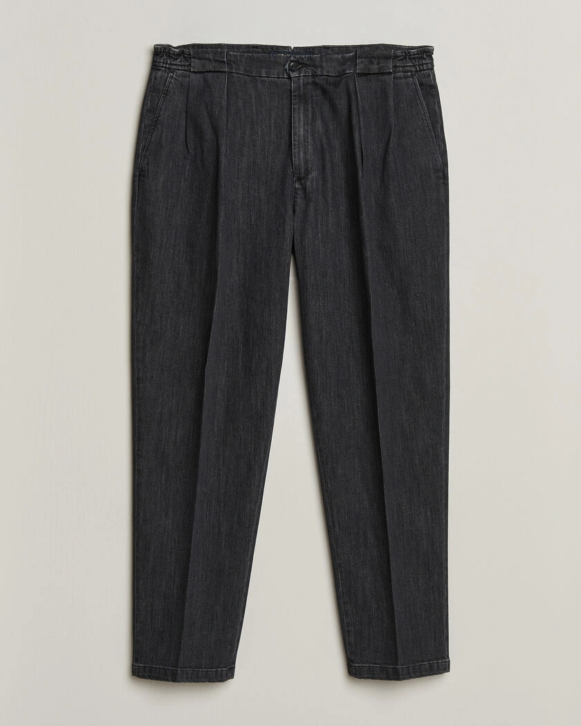Briglia 1949 Portobello Loose Fit Denim Trousers Grey – Grå