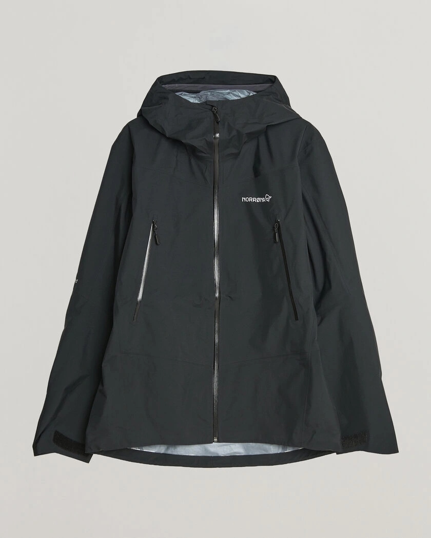 Norrøna Falketind GORE-TEX Jacket Caviar Black – Svart